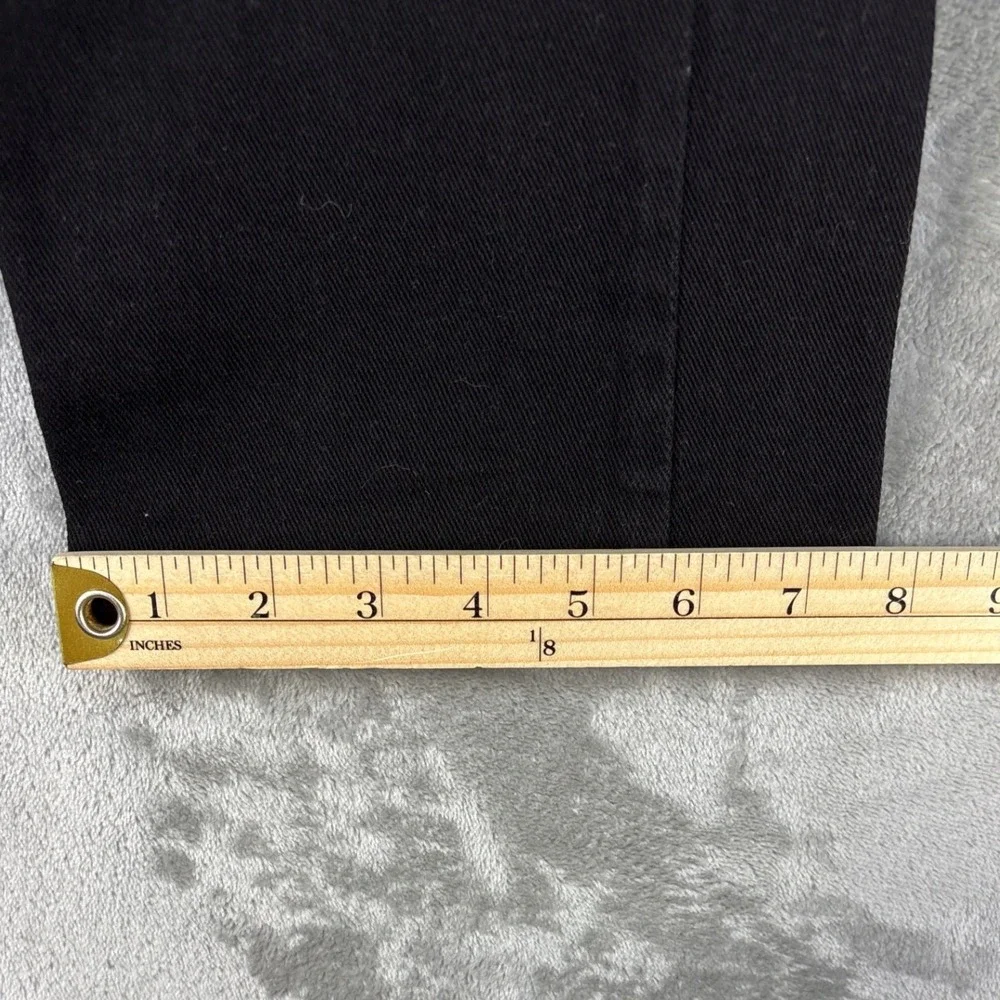 Lee Jeans Mens 36x30 Dungarees Slim Fit Black Stretch Denim EUC